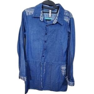 Leshop denim jumper romper dress

Medium